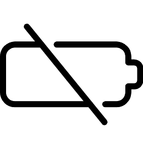 Keine Batterie